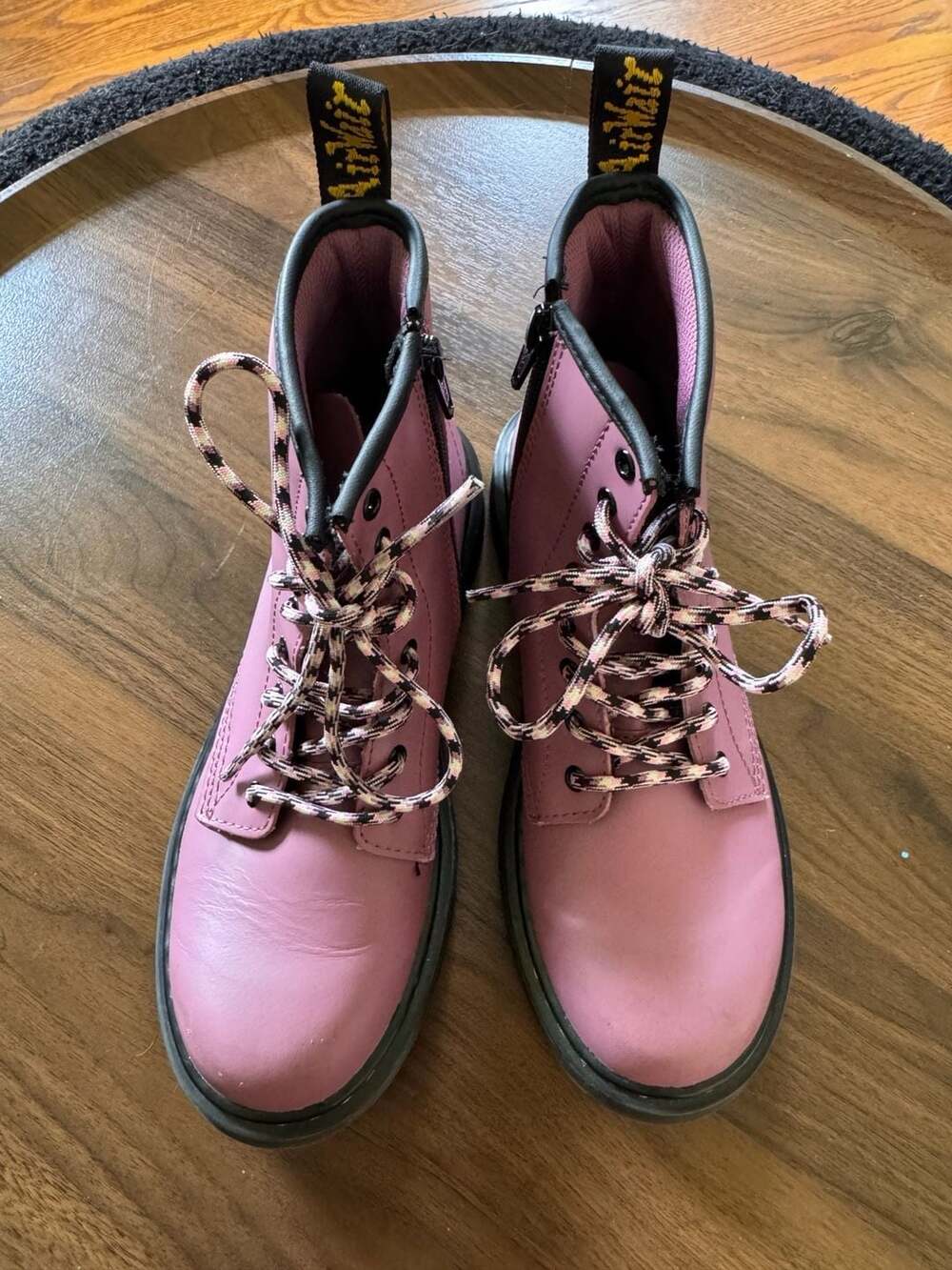 Doc Martens 1460 J Youth Boots Pink Size 4 US M / 5 US L Back to School